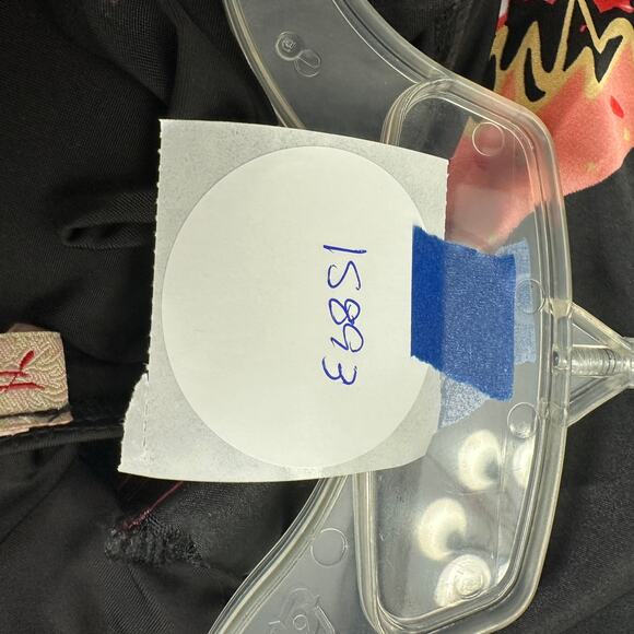 Flamingo USA Womens Top Size L Y2K Babydoll Handkerchief Hem Fairygrunge Alt‎ - Picture 8 of 8